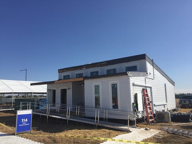 the Solar Decathlon 2017 BEACH House by Team Daytona