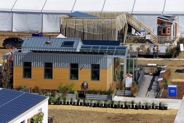 the reACT house Solar Decathlon 2017 house by the team from the University of Maryland