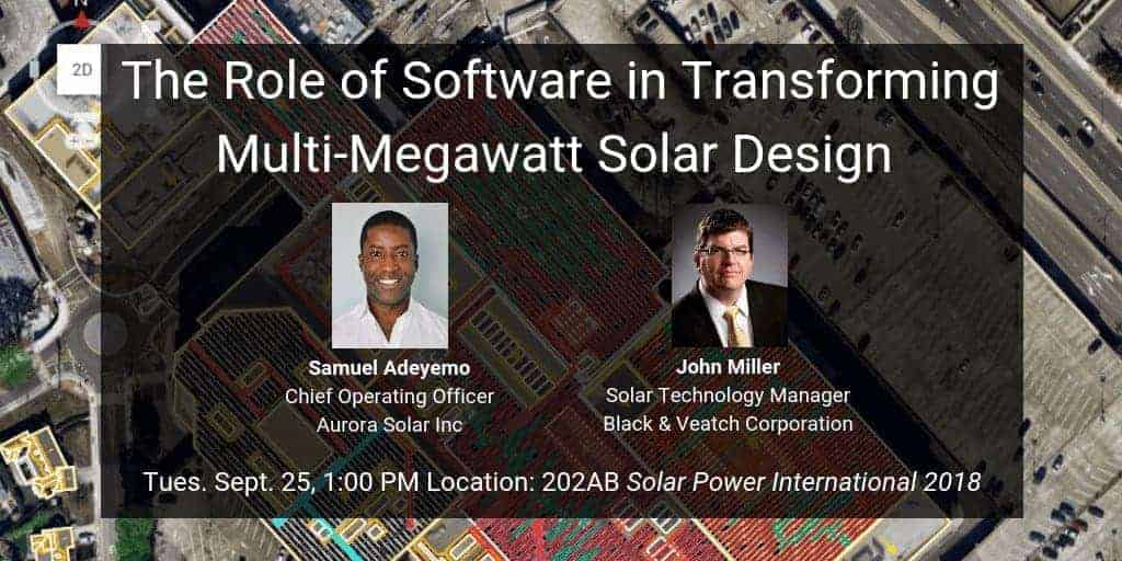 Twitter Card final -Transforming Multi-Megawatt Solar Design” on Tuesday, September 25