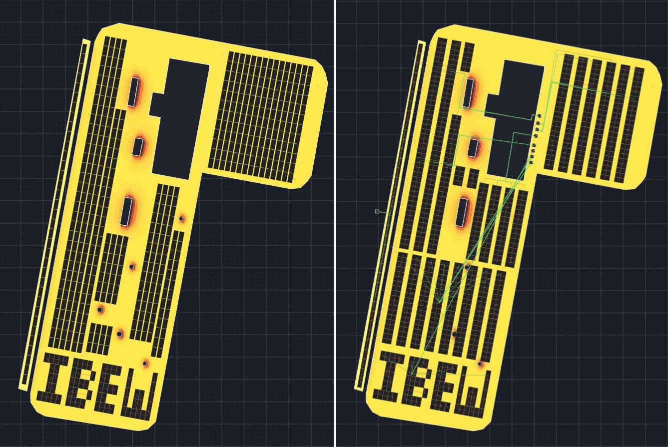 alternative designs for this commercial solar project