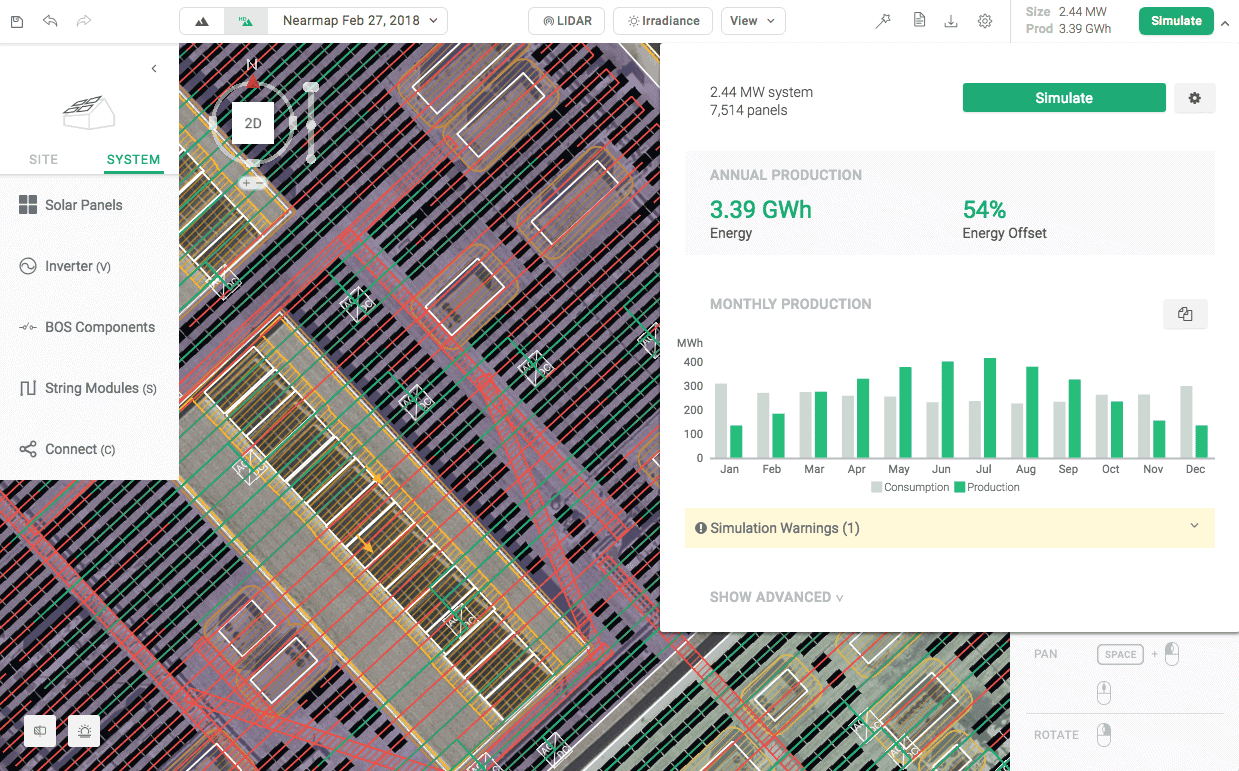 Aurora redesigned, Aurora Solar's biggest update, speeds up solar design