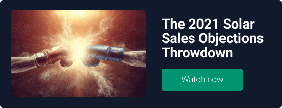 Click to listen to the Solar Sales Objections Throwdown.